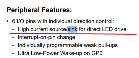 PIC12F683 - two-channel dimmer and encoder support on 128 bytes of RAM