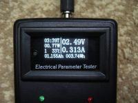 Ładowarka akumulatorów Li-ion 3.7V z pomiarem pojemności OLED Ładowarka akumulatorów Li-ion 3.7V z pomiarem pojemności OLED