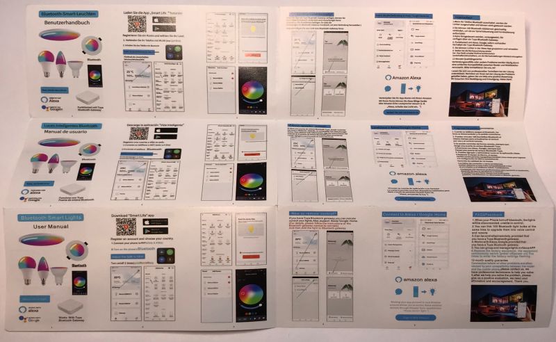 Bluetooth Smart Bulb User Manual Bluetooth RGB/CCT smart bulb user manual.