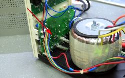 Werkstattnetzteil Basetech BT-305 - verkohlter Widerstand