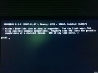 komputer stacjonarny - bład czy uruchamianiu Visty, GRUB error