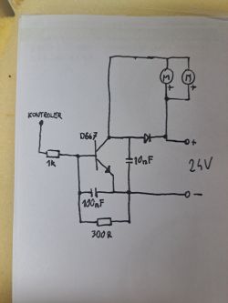 Silniczki fotela masującego - Silniczki wibracyjne obciążają 2sd667