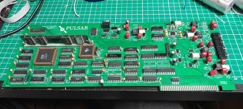 Pulsar - karta dźwiękowa retro z dekoderem MP3 i pamięcią DRAM do 16MB