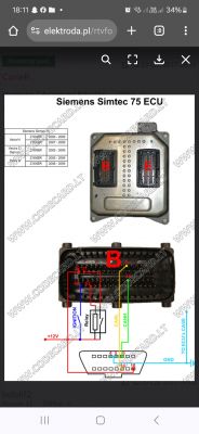 Opel zafira B 1.8 z18xr 103 kw brak komunikacji że sterownikiem