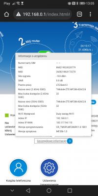 Co lepiej zrobić: wybrać inny router od ZTE MF286 czy zmienić sieć?