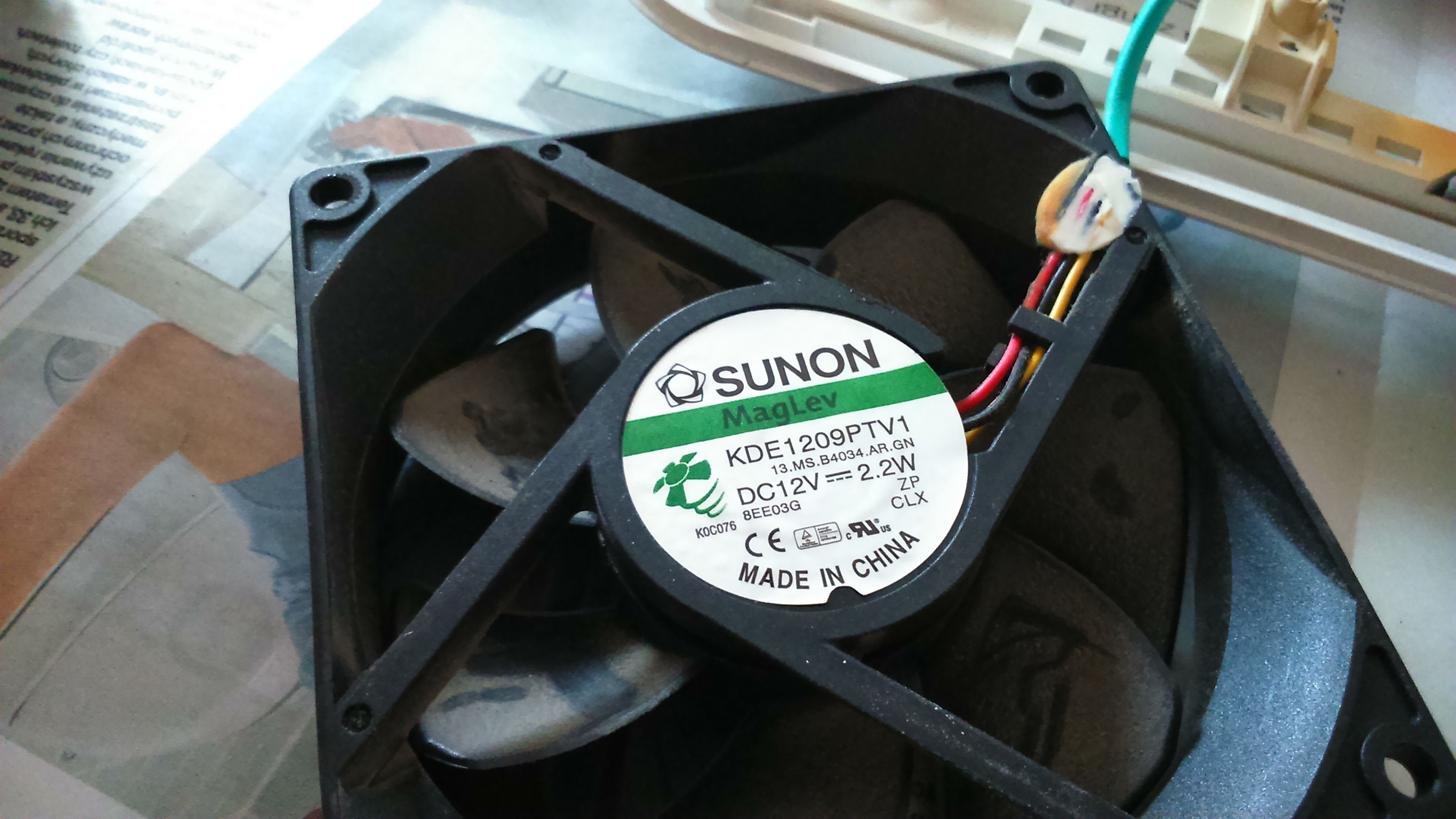 ACER/H7530D/DLP - Wymiana wentylatora SUNON - szukam zamiennika