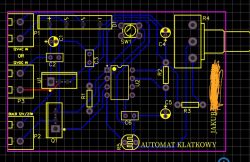 Układ działający jako sterownik żarówki na, powiedzmy, klatce schodowej na PCB