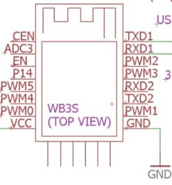 openBKN on WB3S BK7231T Lomota MSL320 RGBWW: Pinout, Flashing, PWM Mapping