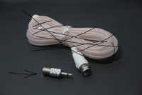 FM Jack 3.5 Mobile Antenna for Samsung GT S5260, Enhance Reception, Improve Signal Quality