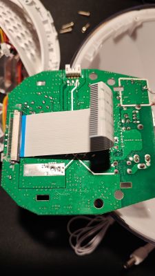 Lampa-budzik PHILIPS HF3531 - nie działa, grzeje się elektronika