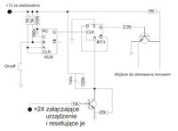 CD4017 schemat, a sterowanie minusem - jak wykonać?