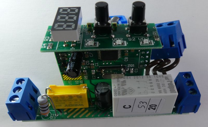 Przełącznik faz PEF-320, przekaźnik czasowy REV-114 Novatek-Electro - testy