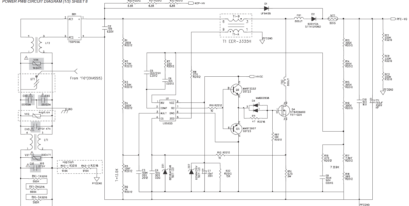 Jvc lt 32m540 схема