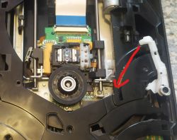 PS3 Slim - CECH3004A; KES-450A - Problem z napędem po wymianie lasera