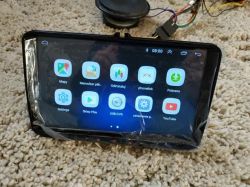 Podłączenie przewodu Brack w chińskim radiu do Skody Roomster