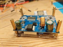 Electronic module with components, including XL4015.