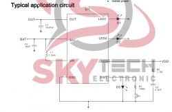 Latarka/Lampka przenośna powerbank USB COB LED HP1807 ładowana z USB