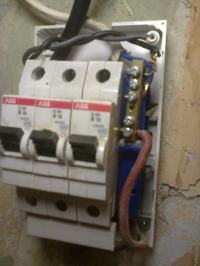 with the light switch off, there is still a phase on both wires