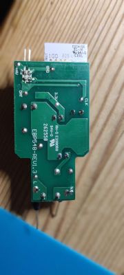 View of a circuit board with model markings EBP548-REV1.3.