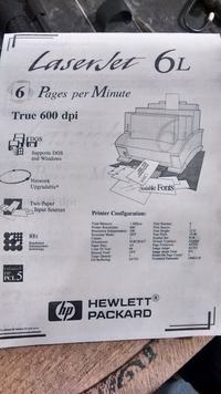 HP Laser Jet 6L - Jak usunąć czarne plamy na wydrukach?