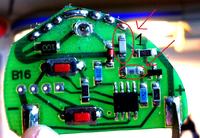 Autoalarm Exodus - Jakie wartości opornika i kondensatora w pilocie?