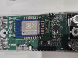 T1-3S Wi-Fi module mounted on a PCB of a power control device