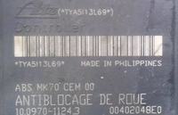 Jak znaleźć odpowiedni moduł ABS do Citroena C3 1.4 2004? Błąd zasilania 6V