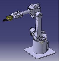 Manipulator 608 - miniatura robota przemysłowego