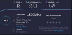 Bardzo niestały ping w grach, internet mobilny T-mobile
