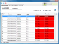 Simple Database Program: Create App with Search, Color-Coded Data, Update & Delete Features