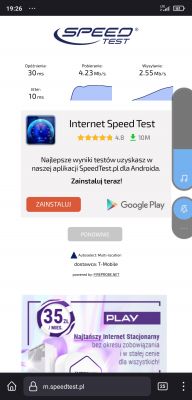 Dobór sprzętu i oferty dla internetu LTE w domu jednorodzinnym w Bukownie - Play czy Tmobile?