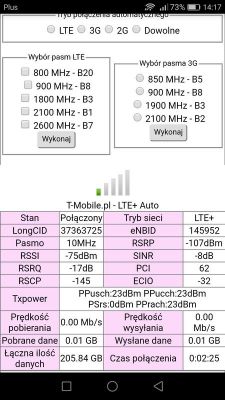 Choosing LTE Antenna for T-Mobile Unlimited Internet: Huawei B525s Router, 800+1800MHz Bands