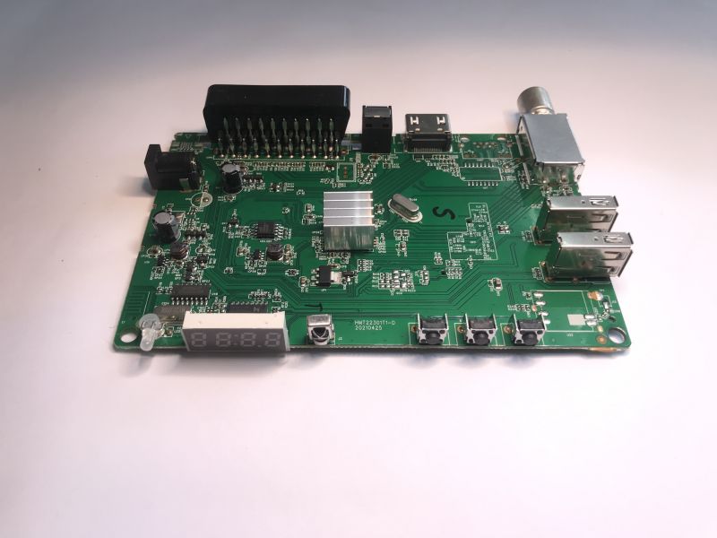 The interior of the DVB-T2 Ferguson Ariva T75 receiver, DIY potential The interior of the DVB-T2 Ferguson Ariva T75 receiver, DIY potential