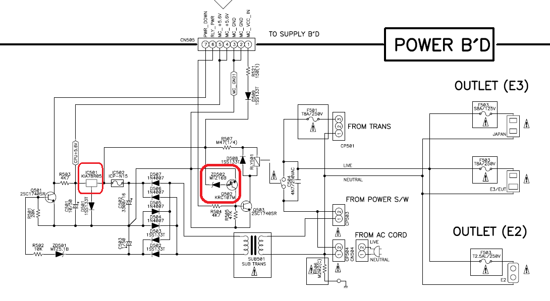 Zamiennik tranzystora KRC107M oraz stabilizator napięcia KIA78R05PI