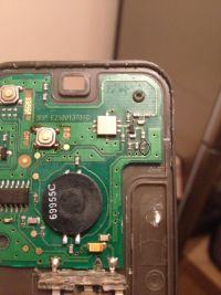 Renault Laguna II - Identyfikacja brakującego elementu karty