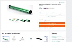 LEXMARK E120 - Po wymianie bębna światłoczułego - wydruk gorszy niż przed LEXMARK E120 - Po wymianie bębna światłoczułego - wydruk gorszy niż przed