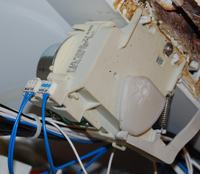 Whirlpool AWT 8123 D - schemat połączeń sterowania silniczkiem i elektrozaworem