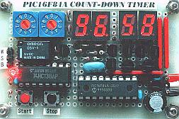 Wyłącznik czasowy na PIC 16F84A.