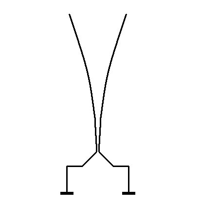 Drabinka Jacoba na transformatorze od mikrofalówki