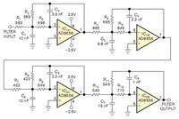 Aktywny dolnoprzepustowy filtr Bessela 48dB/okt. Aktywny dolnoprzepustowy filtr Bessela 48dB/okt.