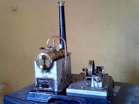 Silnik parowy M&G lub G&M produkcji GERMANY