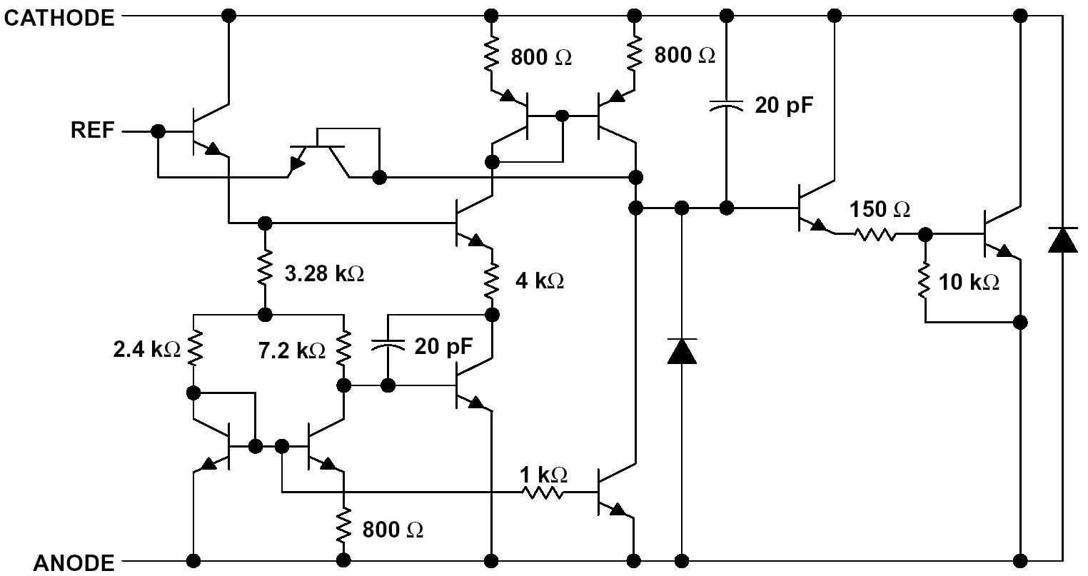 Схема для проверки tl431