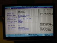 HP Pavilion dv6000 - artefakty w biosie, brak obrazu na matrycy HP Pavilion dv6000 - artefakty w biosie, brak obrazu na matrycy