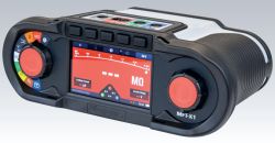 Miernik Megger MFT-X1 z dużym kolorowym wyświetlaczem i pokrętłami sterującymi