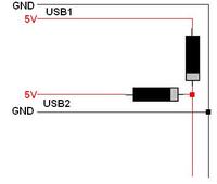 Jak zabezpieczyć wentylator USB przed prądem zwrotnym? Diody czy inne elementy?