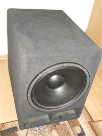 Subwoofer BR na głośniku B&C 15PLB76 Subwoofer BR na głośniku B&C 15PLB76