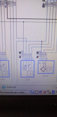 Peugeot 407 2,2B - Schemat elektryczny sonda lambda-podłączenie