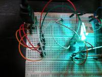 Arduino - Nie działający układ oparty na przykładach?