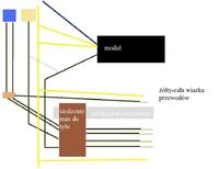 vw Passat 97' - brak oświetlenia we wnętrzu auta vw Passat