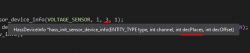 Screenshot of programming code with a highlighted segment and tooltip.